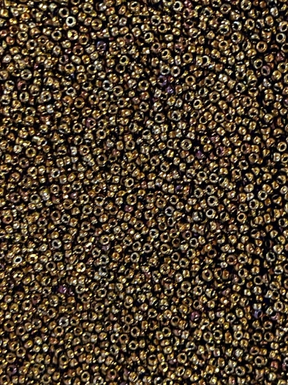 Picture of Miyuki Rocaille 11/0 458 Metallic Brown Iris x10g