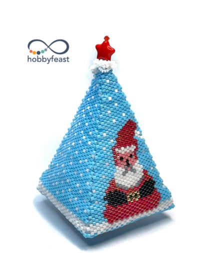 Picture of Beading Kit - Christmas Tree "Santa" x1
