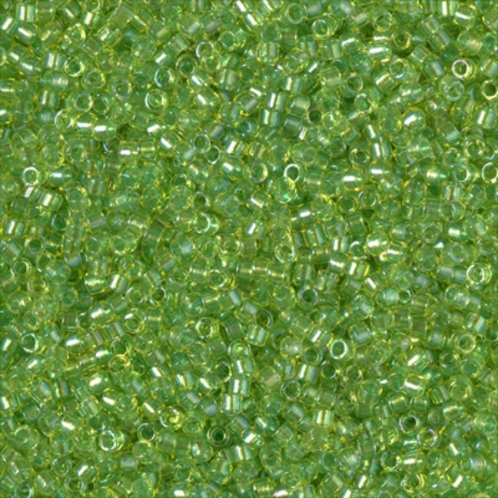 Picture of Miyuki Delica 11/0 DB2376 Fancy Lined Celery x10g