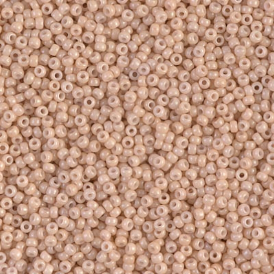Picture of Miyuki Rocaille 15/0 597 Opaque Tan Luster x10g