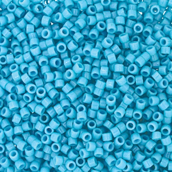 Picture of Miyuki Delica 11/0 DB2128 Duracoat Opaque Nile Blue  x10g