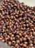 Picture of Czech 4/0 Aged Brown Stripe Etched Capri Gold x10g