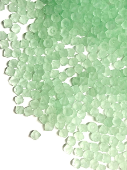 Picture of Preciosa Bead Rondell 4mm Chrysolite Mat x100