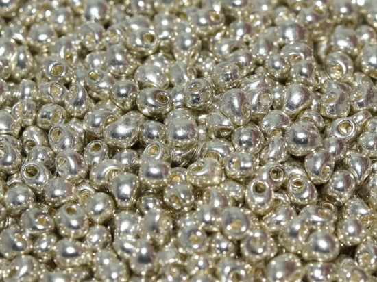 Picture of Miyuki Drops 2.8mm DP28-1051 Galvanized Silver x10g