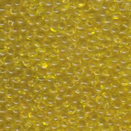 Picture of Miyuki Drop 3.4mm 136 Transparent Yellow x10g