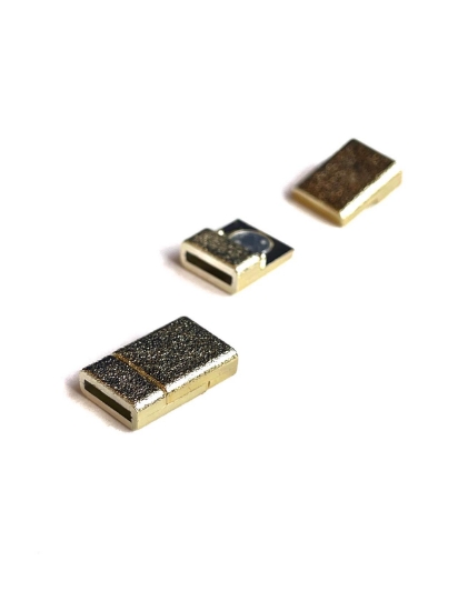 Picture of Acrylic Power Magnetic Clasp 10x2mm Gold x1