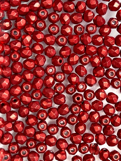 Picture of Fire-Polished 3mm Saturated Metallic Cherry Tomato x100