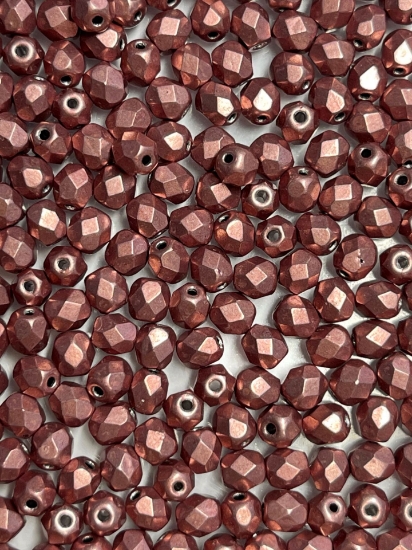 Picture of Fire-Polished 2mm Saturated Metallic Butterum x50