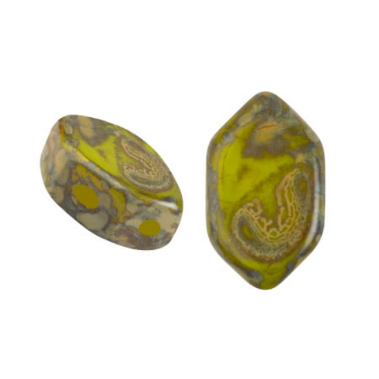 Picture of Paros® par Puca® 7x4mm Jonquil Opal Travertin x10g