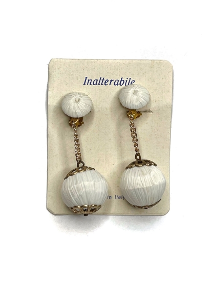 Picture of True Vintage Ear Clips Rafia x2