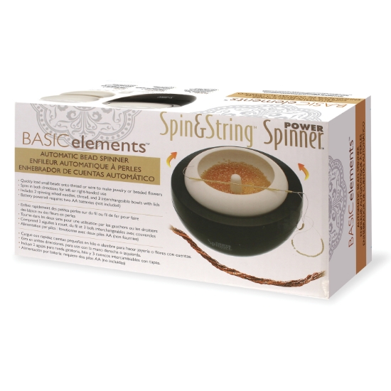 Picture of Beadmith Power Spinner 2 Needles + 3 Cups w/lids