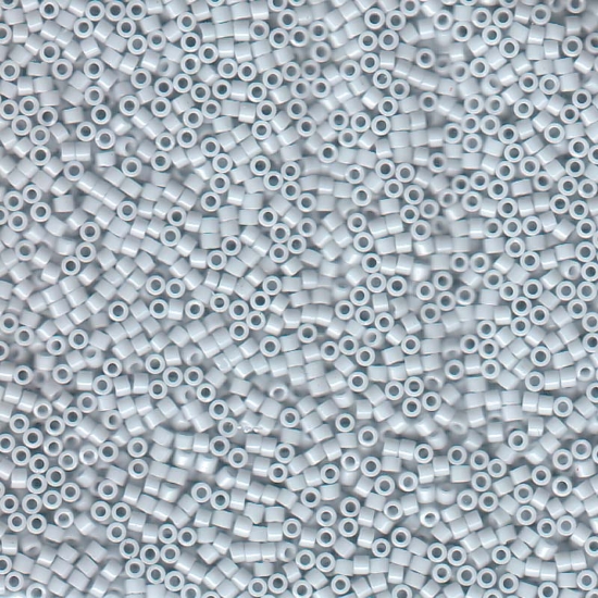 Picture of Miyuki Delica 11/0 DB209 Opaque Light Grey Luster x10g