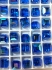 Picture of Swarovski 5601 Cube 8mm Sapphire AB x1