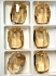 Picture of Swarovski 6685 Graphic Pendant 28mm Crystal Golden Shadow x1