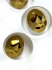 Picture of Swarovski 6911 Kaputt Oval 36mm Crystal Dorado x1
