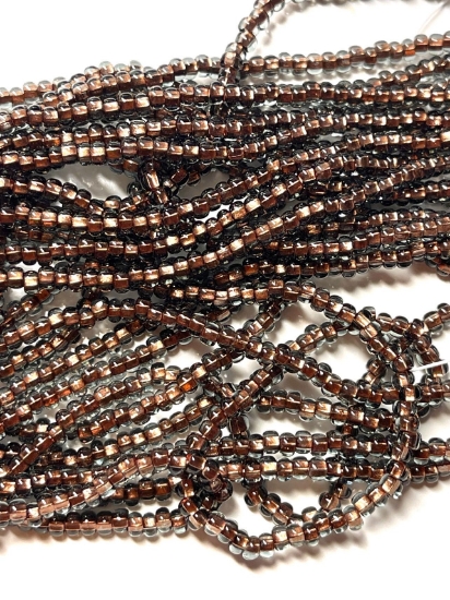 Picture of Preciosa 8/0 49010 Copper Lined Black Diamond x39g