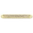 Picture of Charm Curve Tube w/ crystals and 2 rings 47.5x5.5mm Gold Plate x1