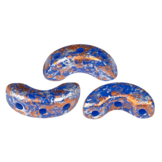 Picture of Arcos® par Puca® 5x10mm Frost Royal Blue Tweedy x10g