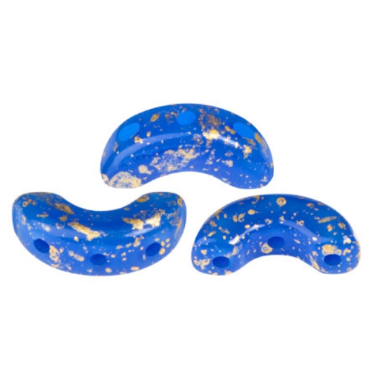 Picture of Arcos® par Puca® 5x10mm Frost Royal Blue Splash x10g