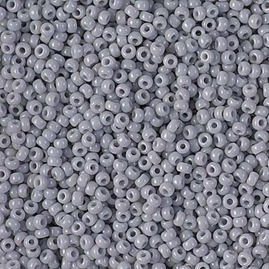 Picture of Miyuki Rocaille 11/0 498 Opaque Cement Grey x10g