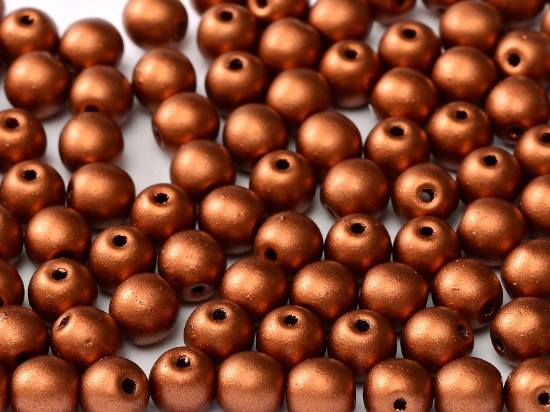 Image de Round beads 3mm Copper x100