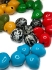 Picture of Lumbang Seed 20-25mm Turquoise x1 