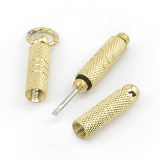 Picture of  Beadalon Scrimp Finding Screwdriver Gold Plate x1