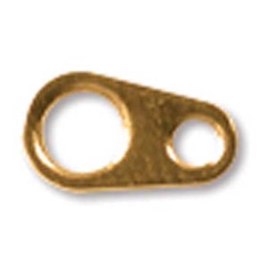 Picture of Chain Tab 7x4mm Gold Tone x25