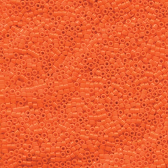Picture of Miyuki Delica 10/0 DBM722 Opaque Orange x10g