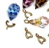 Picture of Premium Pinch Bail 6mm Gold Plate x1