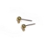 Picture of Stainless Steel Ear stud ball 4mm w/ loop Gold x10