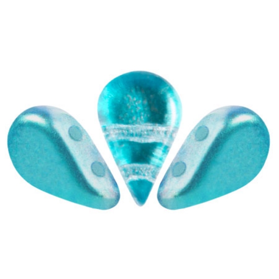 Picture of Amos® by Puca® 5x8mm Ice Slushy Blue Curacao x10g