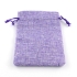 Picture of Burlap Pouch 18x13cm Purple x5