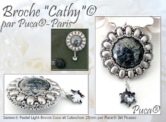 Picture of Broche "Cathy" par Puca – Instant Download or Printed Copy 