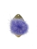 Picture of Fluff ball 20-30mm Violet x1