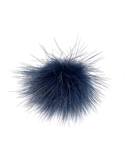 Picture of Fluff ball 20-30mm Petroleum x1