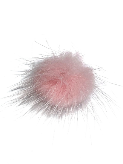 Picture of Fluff ball  20-30mm Rose x1