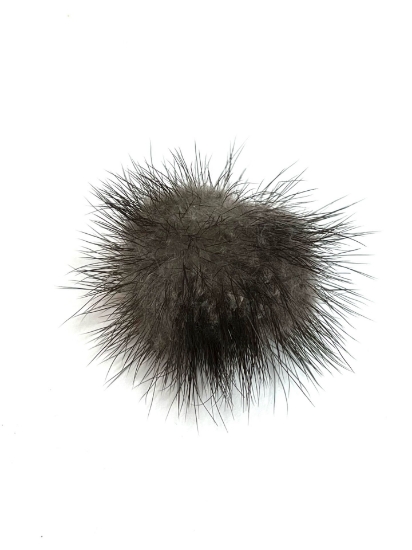 Picture of Fluff ball 20-30mm Grey x1 