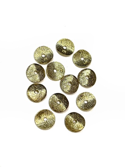 Изображение Gold Vermeil Discs 7.5mm x6