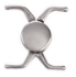 Picture of Cymbal - Kissamos II Delica Magnetic Clasp 30x10mm Silver Plate x1