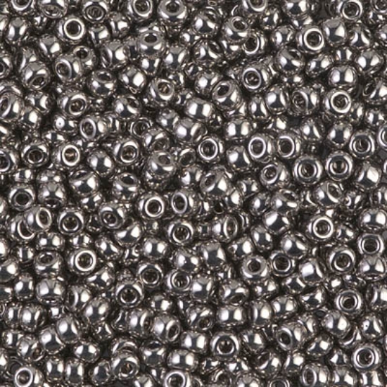 Picture of Miyuki Rocaille 8/0 190 Nickel Plated x5g