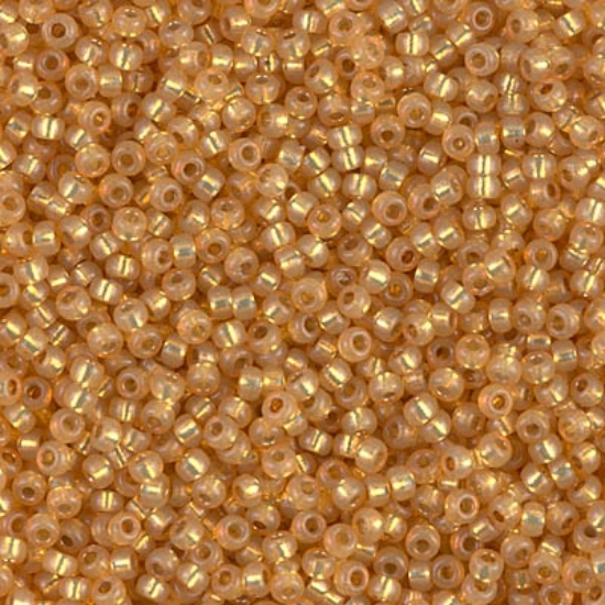 Picture of Miyuki Rocaille 11/0 4231 Duracoat Silver Lined Golden Flax x10g
