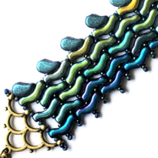 Picture of Bracelet "Sea Waves" - Instant Download of Printed Copy