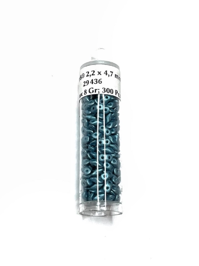 Picture of Super8® 2,2 x 4,7mm Metallic Aqua x8g