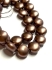 Picture of Swarovski 5860 Coin 10mm Velvet Brown Pearl x1
