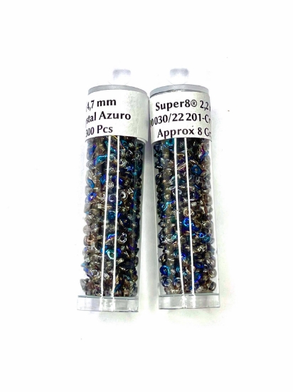 Picture of Super8® 2,2 x 4,7mm Crystal Azuro x8g