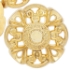 Picture of Vintage Acrylic Component 43mm setting 8mm Gold Coated x1