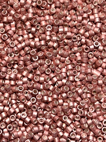 Picture of Miyuki Delica 11/0 DB1156 Galvanized Semi-Frosted Pink Blush x5g