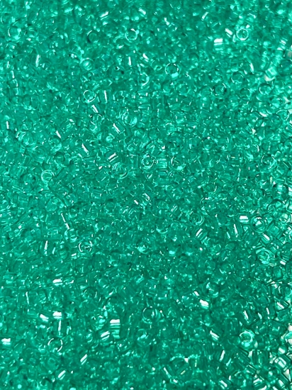 Picture of Miyuki Delica 11/0 DB1304 Dyed Transparent Mint Green x10g