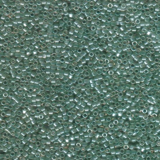 Picture of Miyuki Delica 11/0 DB1484 Transparent Light Moss Luster x10g 